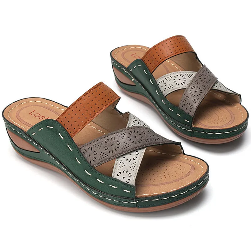 Sandals Wedges Shoes For Slippers Summer Shoes With Heels Sandals Flip Flops Beach Casual Shoes