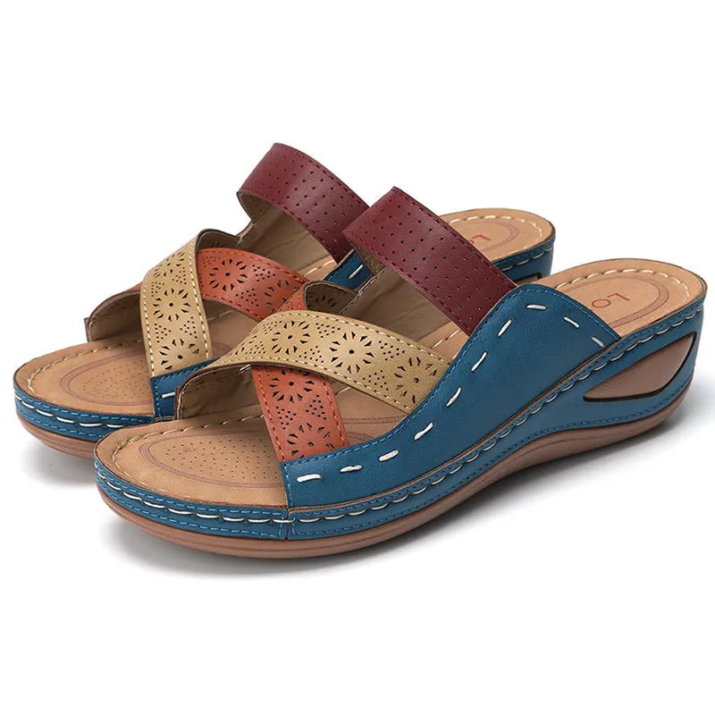 Sandals Wedges Shoes For Slippers Summer Shoes With Heels Sandals Flip Flops Beach Casual Shoes