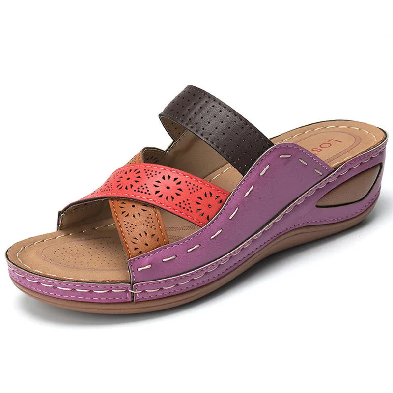 Sandals Wedges Shoes For Slippers Summer Shoes With Heels Sandals Flip Flops Beach Casual Shoes