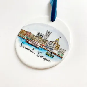 Savannah, Georgia Ornament