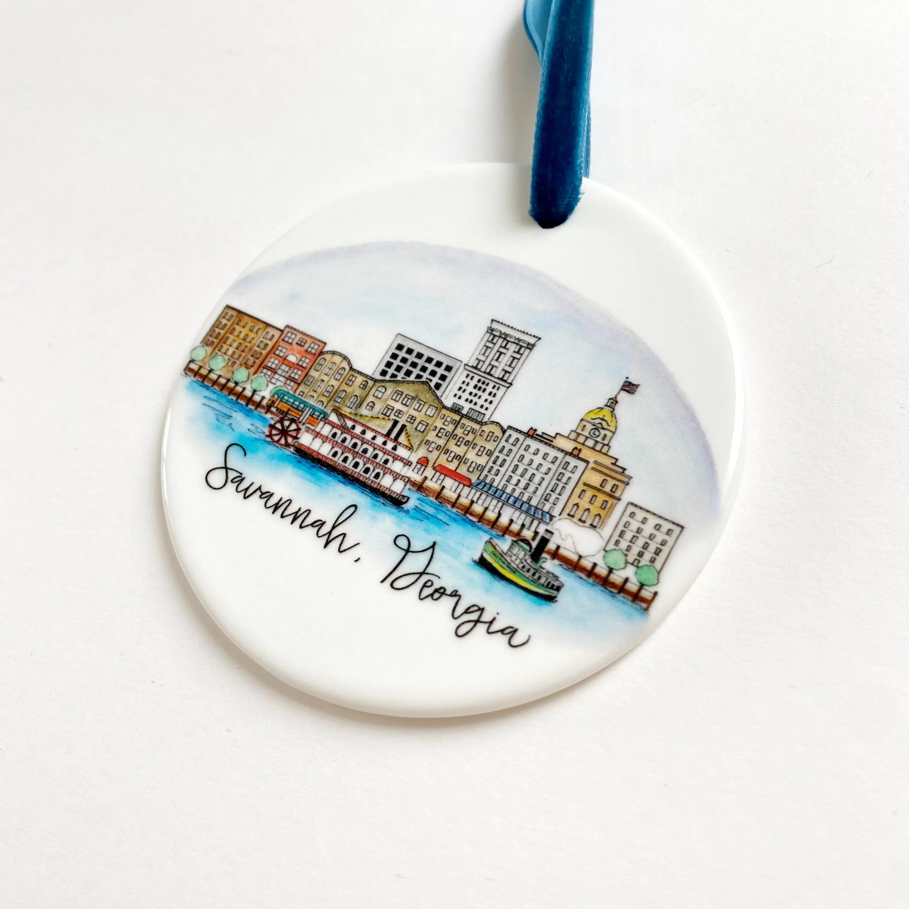 Savannah, Georgia Ornament