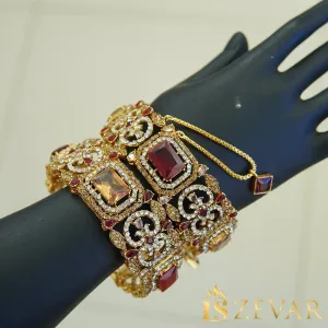 Semi-Precious Brides Bangles