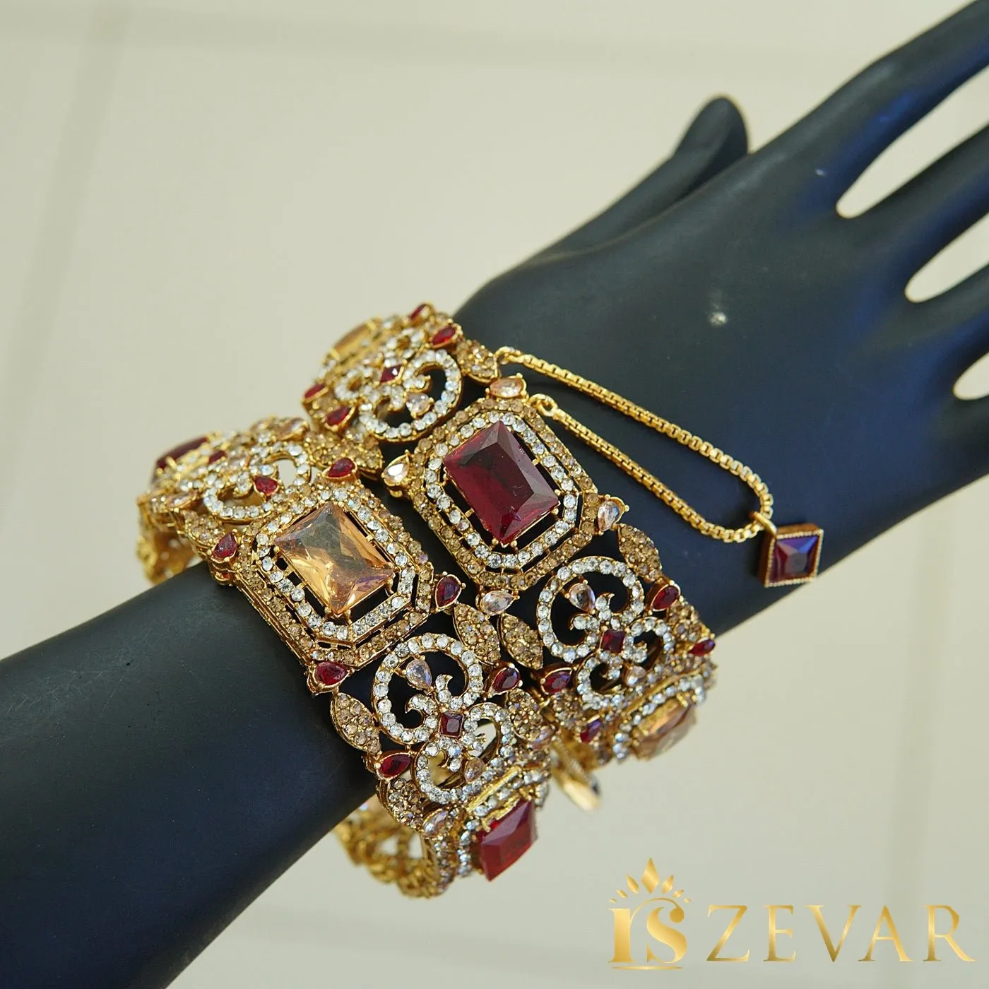 Semi-Precious Brides Bangles