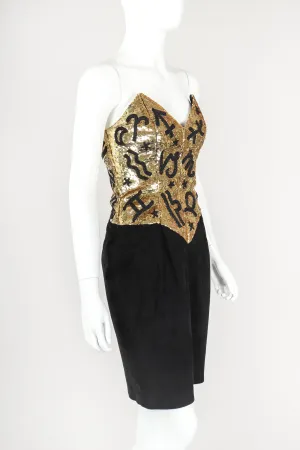 Sequin Star Sign Dress