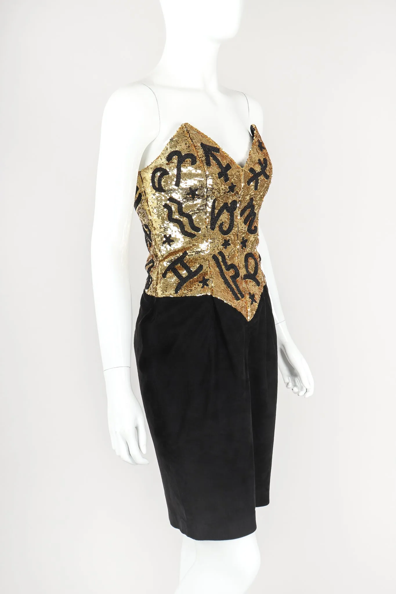 Sequin Star Sign Dress