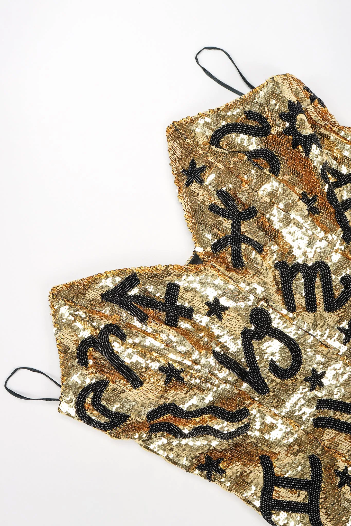 Sequin Star Sign Dress