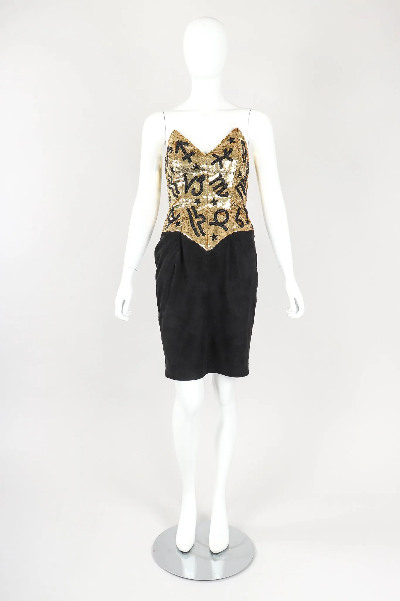 Sequin Star Sign Dress