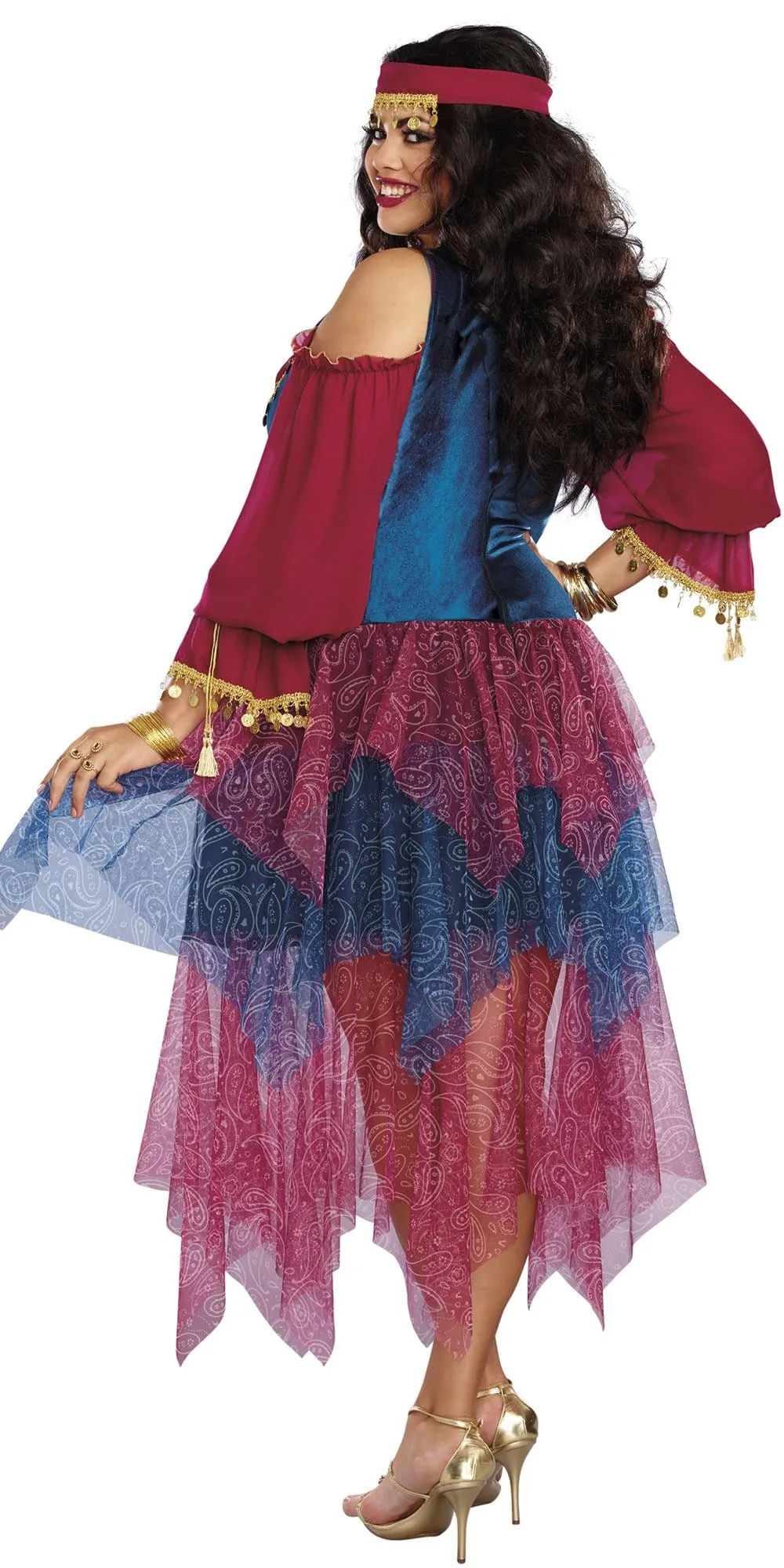 Sexy Plus Size Gypsy Women's Costume