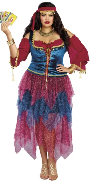 Sexy Plus Size Gypsy Women's Costume