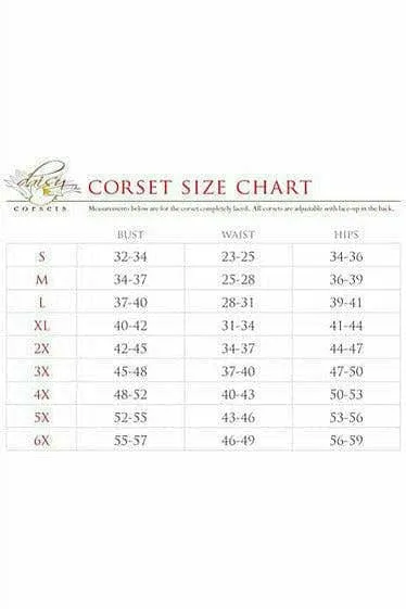 Sexy Red Crushed Velvet Overbust Corset