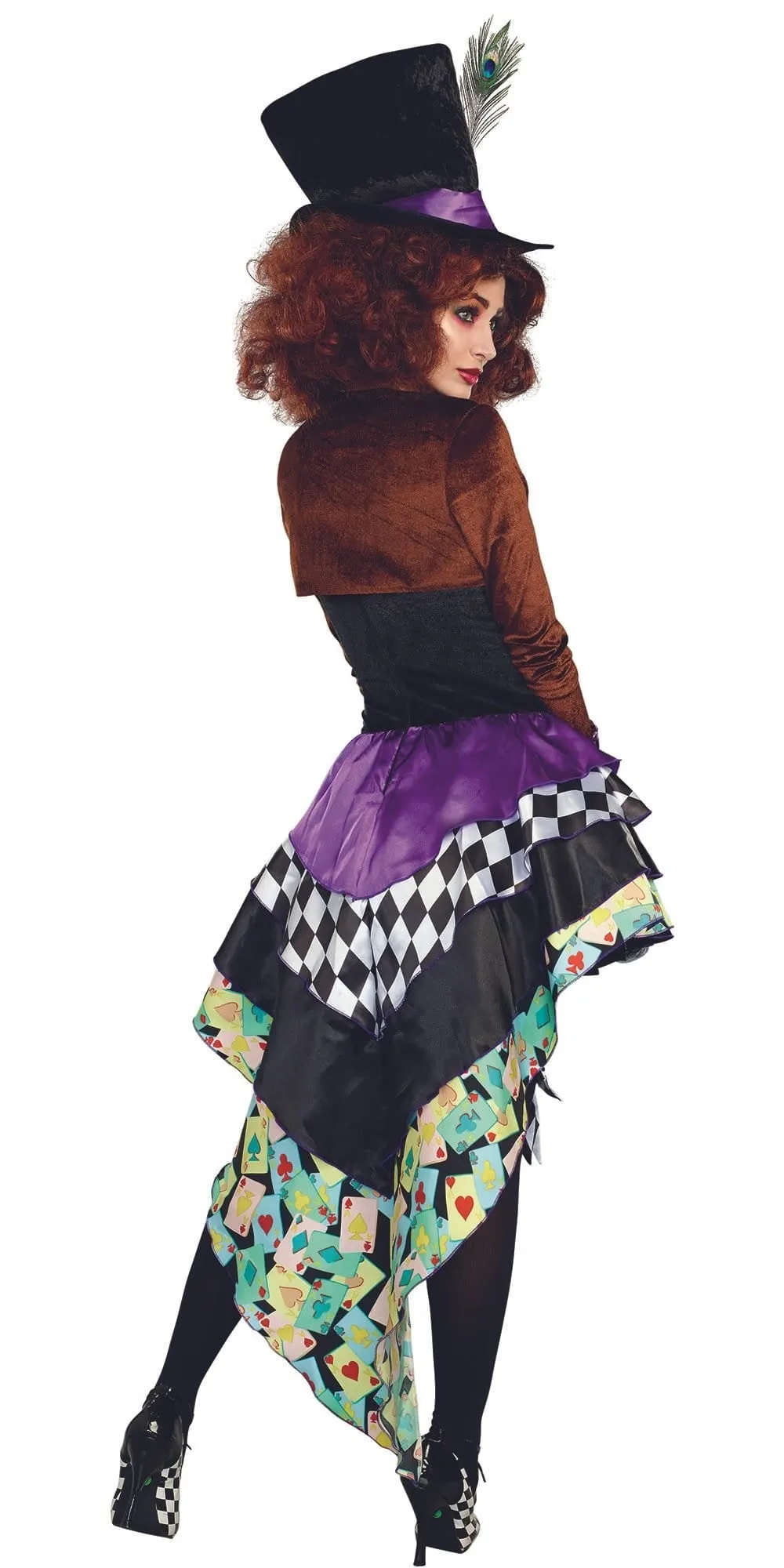 Sexy Whimsical Hatter Madness Storybook Women's Costume