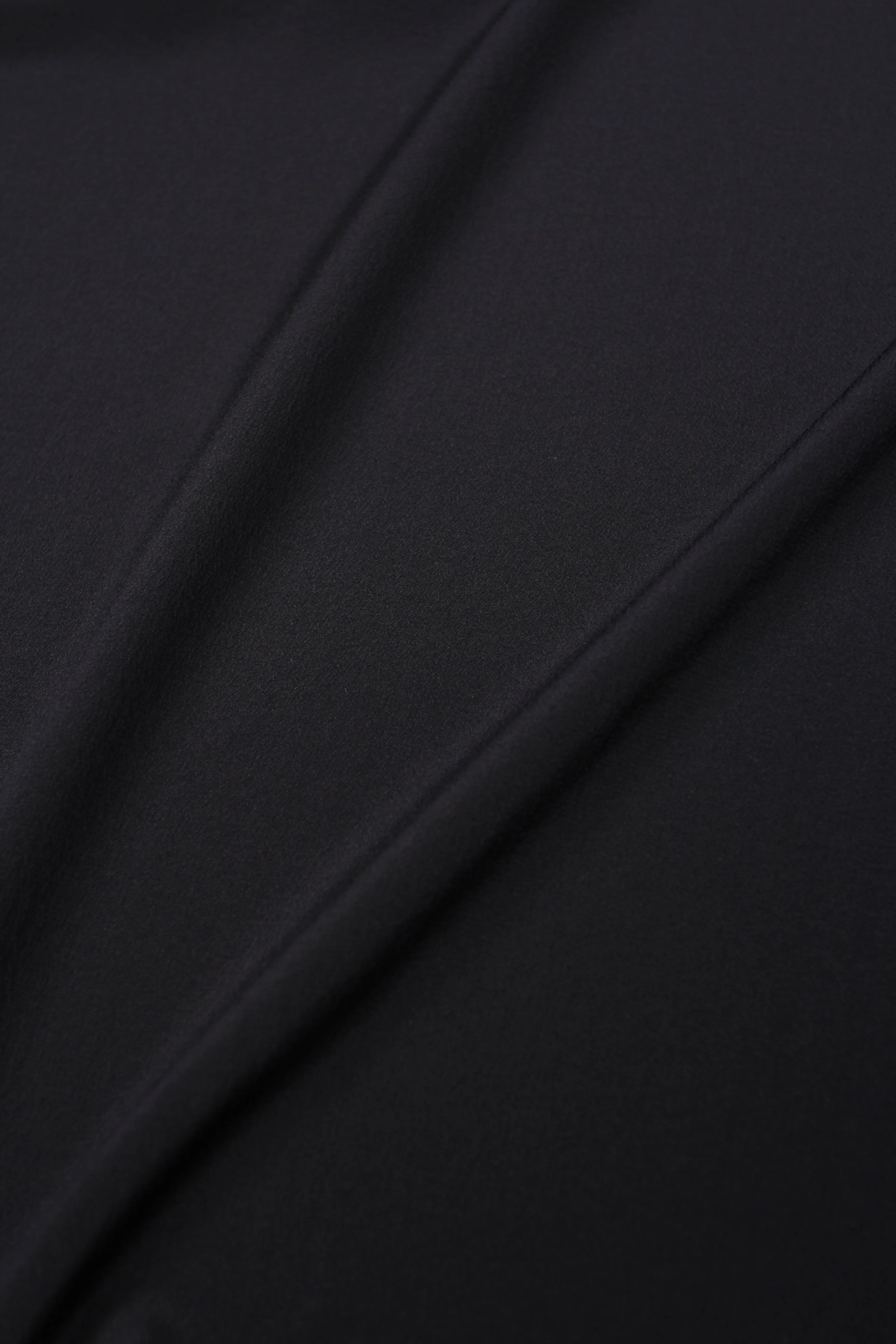 Silk Crepe De Chine Flare Pants