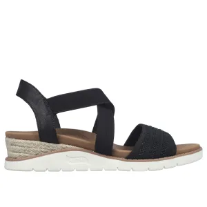 Skechers Arch Fit Beach Kiss-Boho Beyond Black Sandals