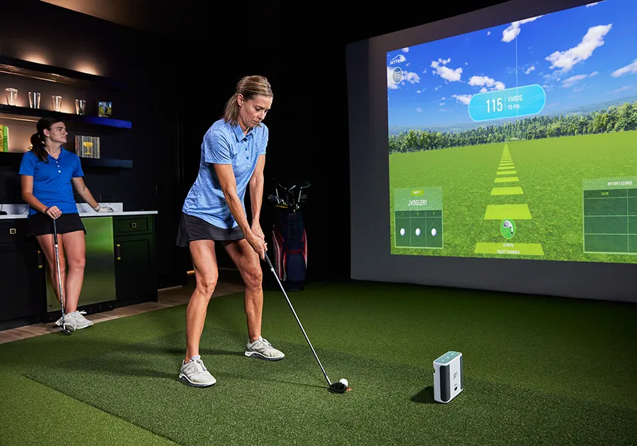 SkyTrak  Home Golf Simulator Package