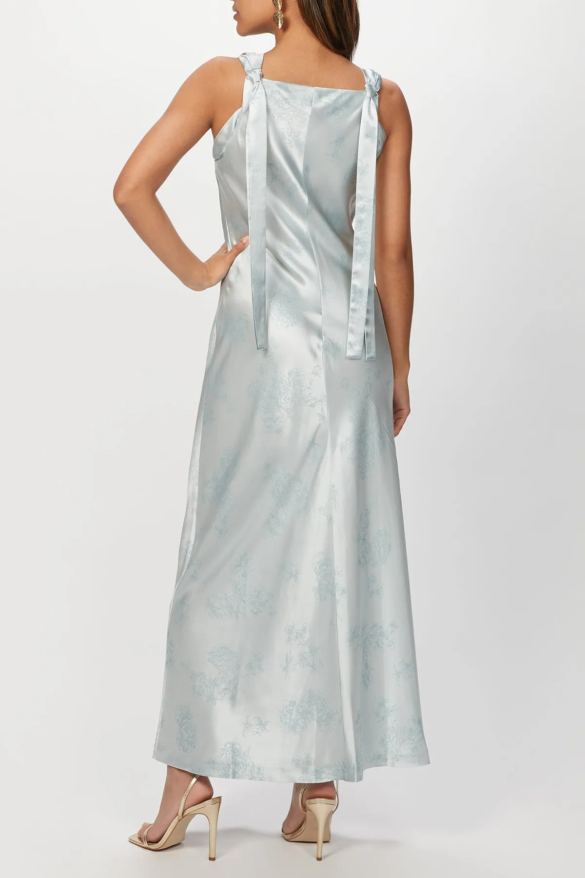 SLEEVELESS TOILE SLIP DRESS