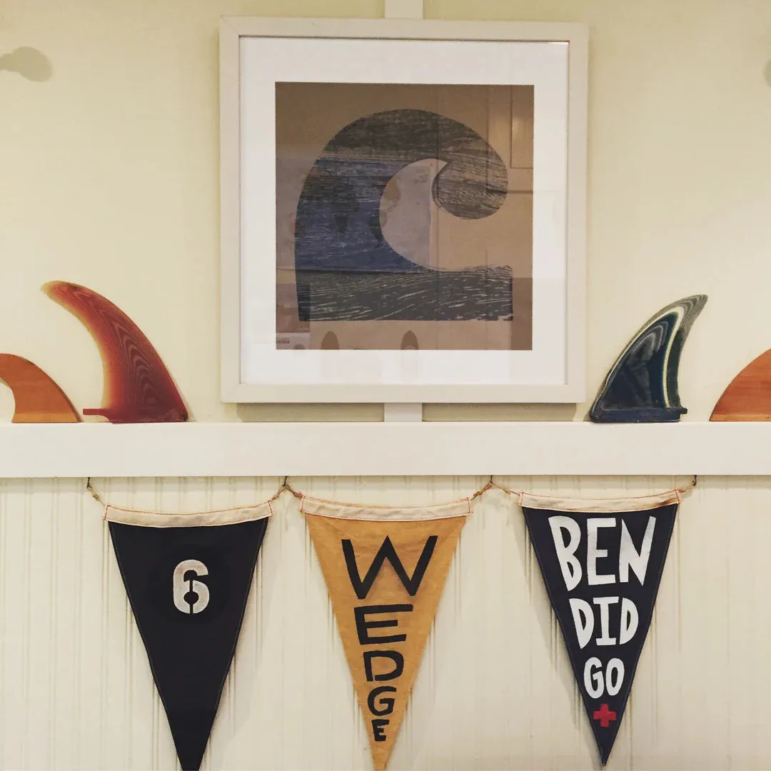 Slightly Choppy Flag Wedge