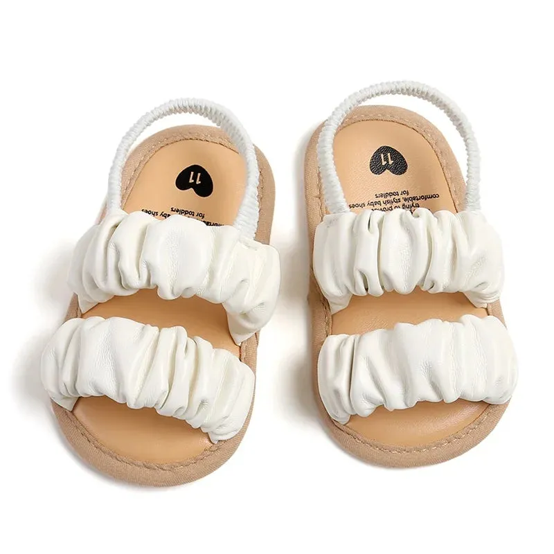 Soft And Comfortable Baby Girl Sandals With Frills