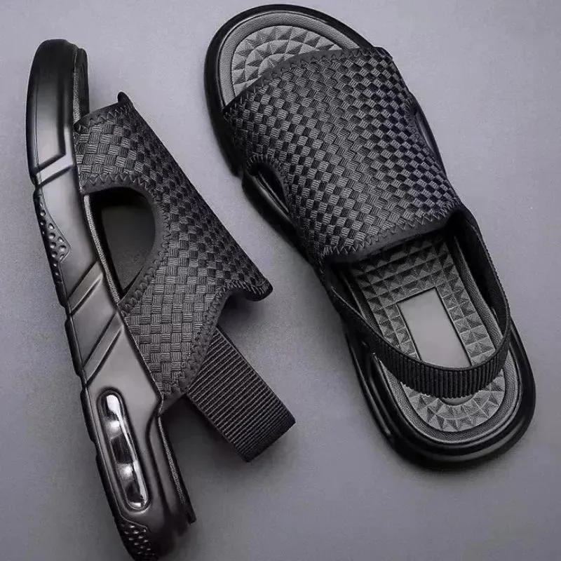 Sportivo Herren Leder Sandalen für den Sommer