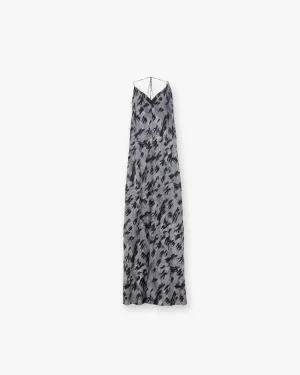 Street Shadow Dress - Dark Scenic Print