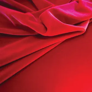 Stretch Velvet - Red Pepperino