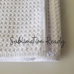 Sublimation Large Tea Towel 100% POLYESTER WAFFLE WEAVE 20" x 27.5"