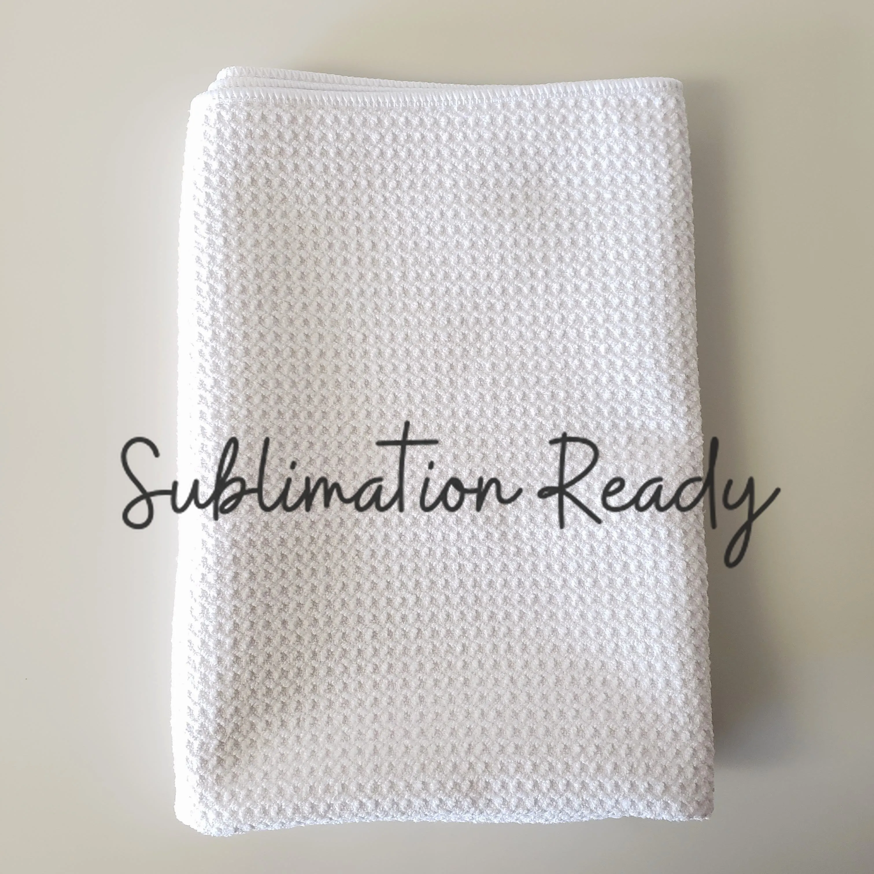 Sublimation Large Tea Towel 100% POLYESTER WAFFLE WEAVE 20" x 27.5"