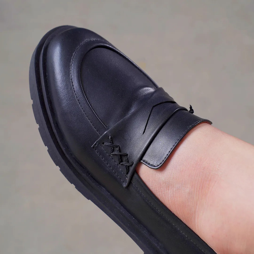 Sunshine Stroll Loafers -black