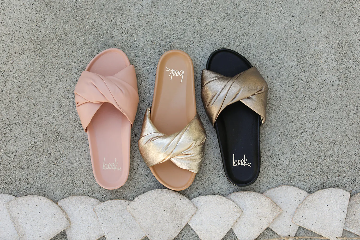 TESIA - Gold/Beach