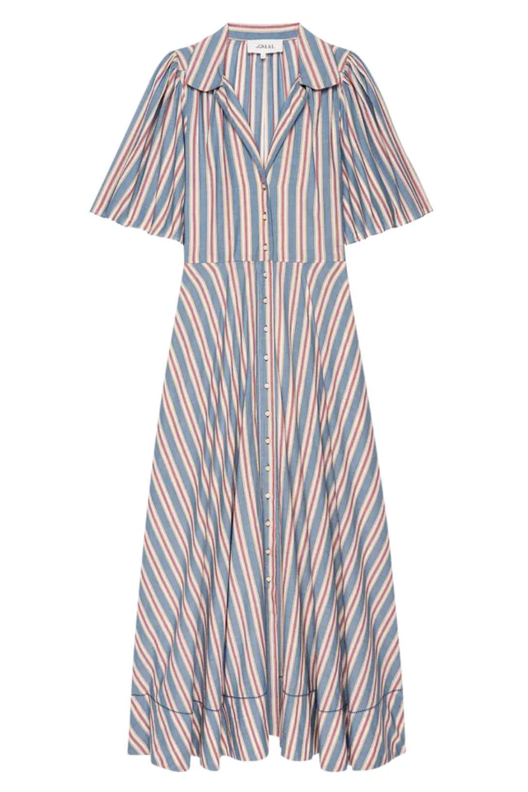 The Bridge Dress | Blue Frontier Stripe