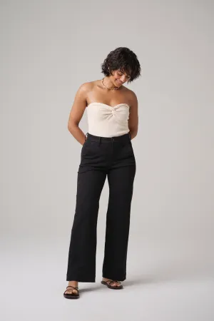 The Malibu Wide Chino  |  Jet Black