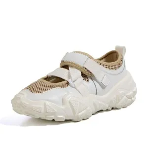 Thick Bottom White Beach Sandal Woman