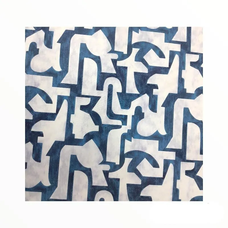 Upholstery Eden Cubist Slub Velvet Collection 140 cm
