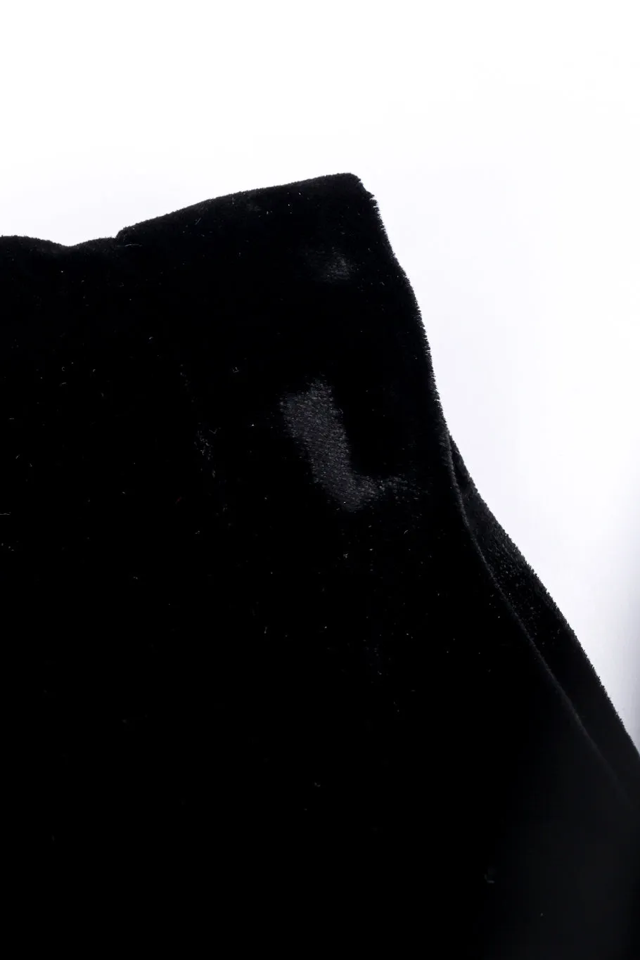 Velvet Bubble Hem Skirt
