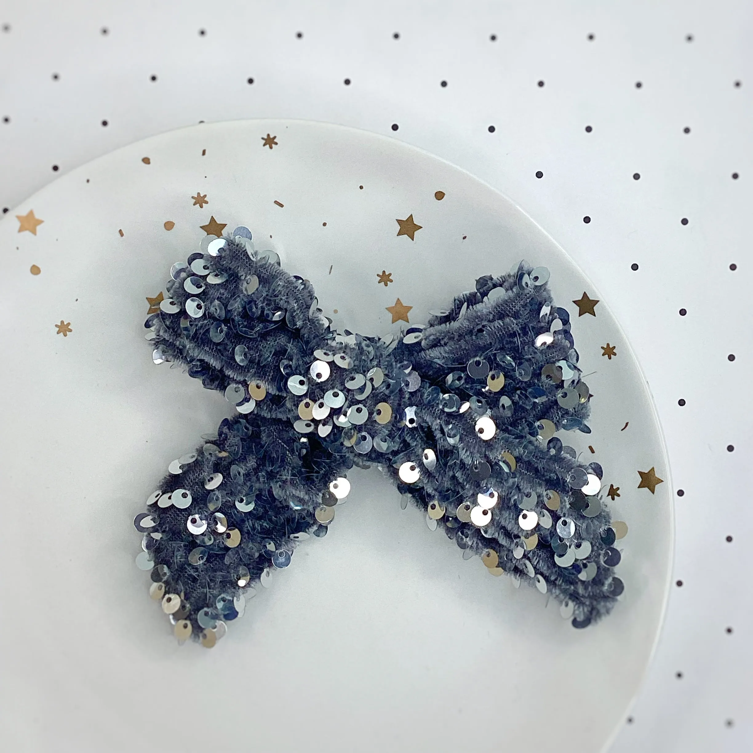 Velvet Sequin Bows
