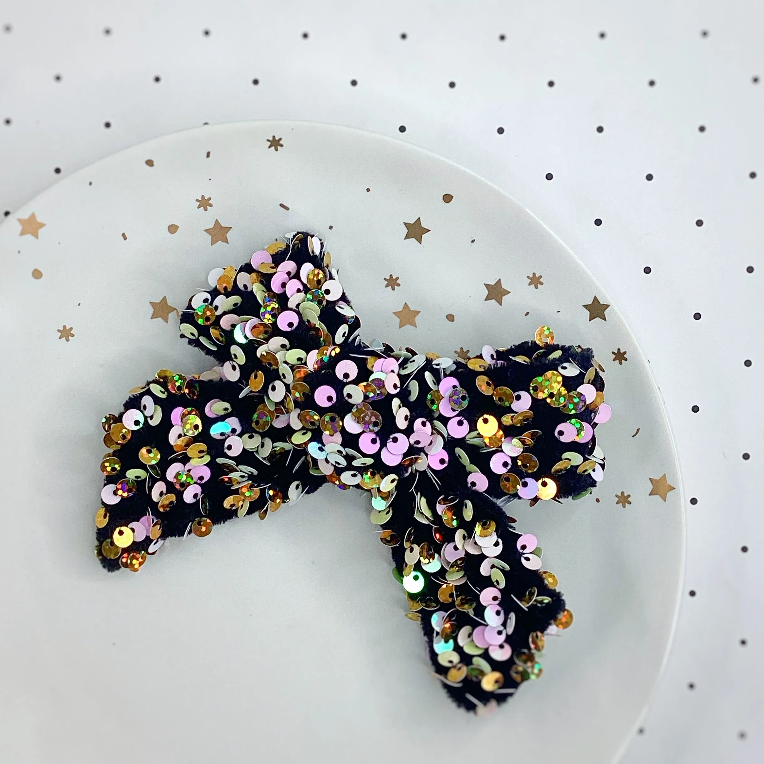 Velvet Sequin Bows