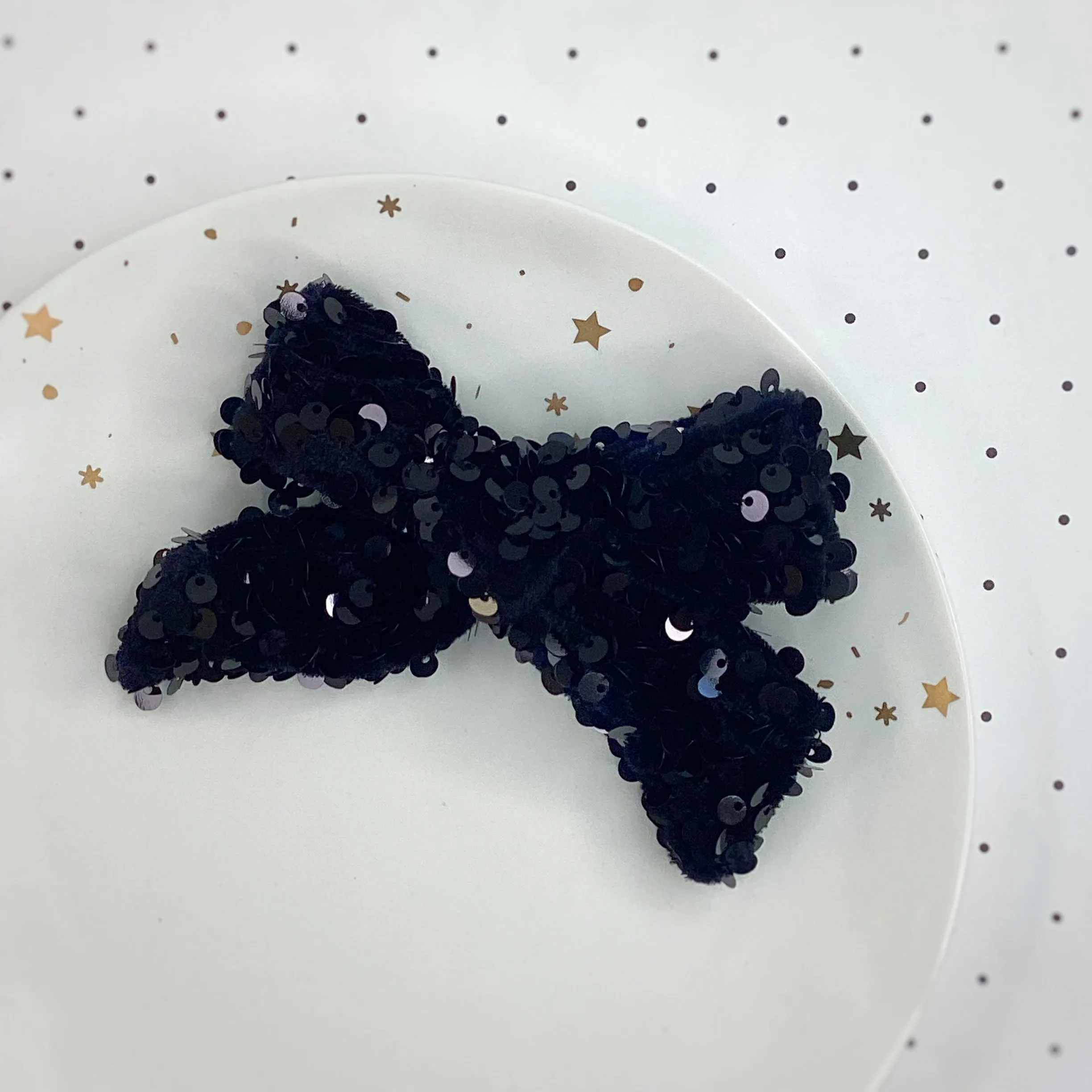 Velvet Sequin Bows