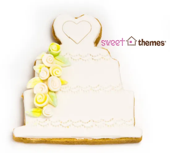 Wedding Cake Cookie Cutter 10cm