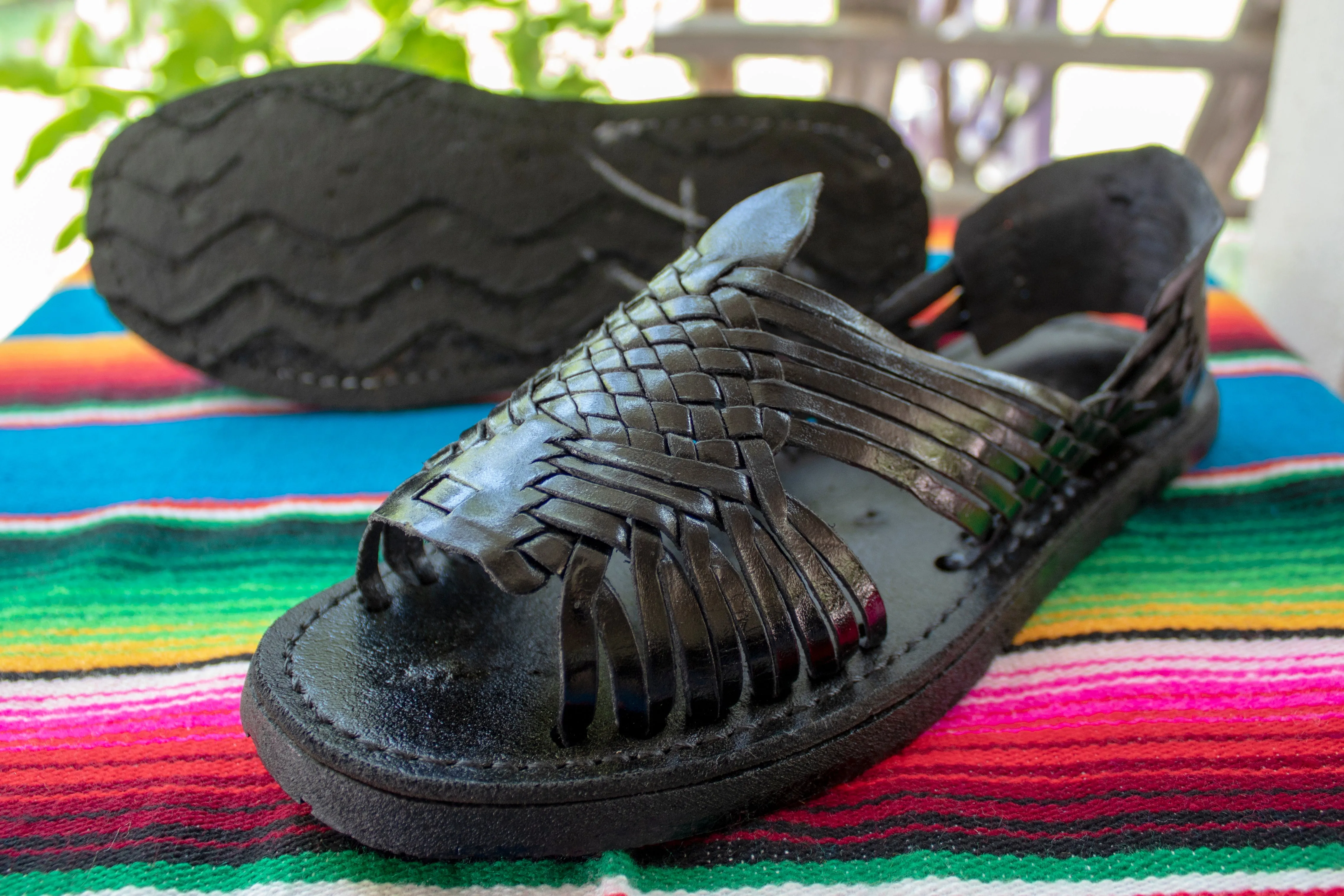 WOMENS AUTHENTIC HUARACHE PACHUCO MEXICAN SANDALS