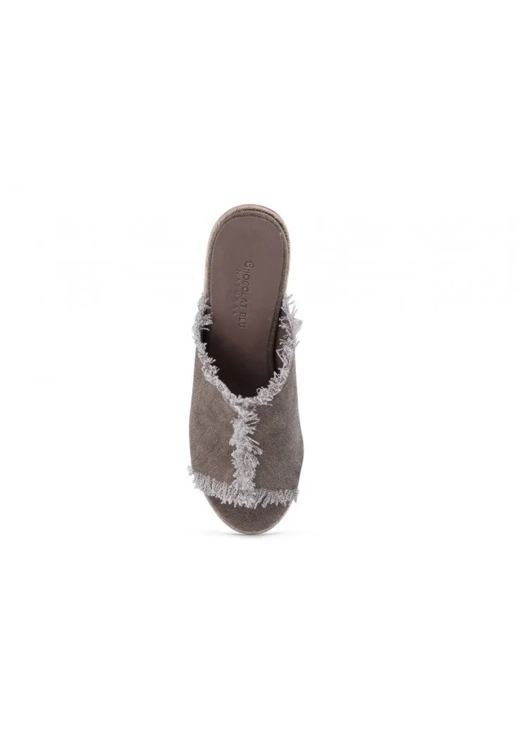 WOMEN'S CHOCOLAT BLU Wania Army Linen
