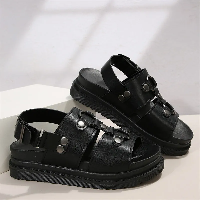 Women's Outdoor Summer Sandals with Thick Soles