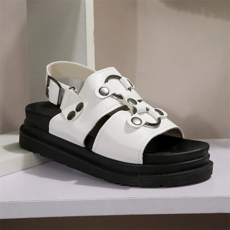 Women's Outdoor Summer Sandals with Thick Soles