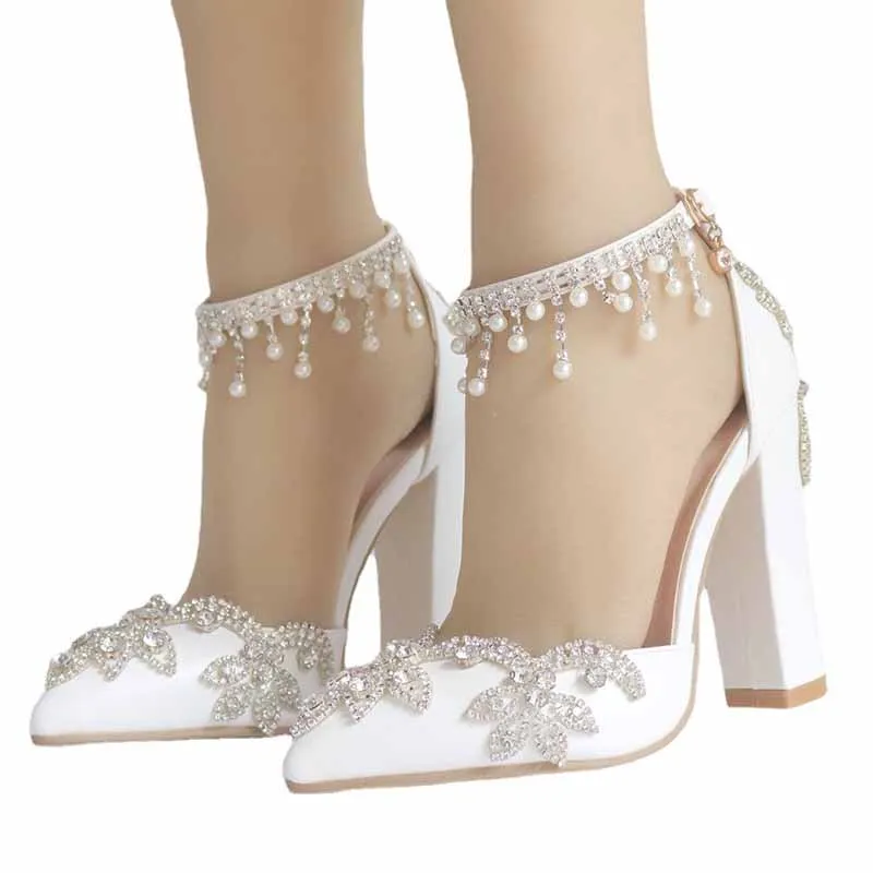 Women's Stiletto High Heel Dress Pumps Pointy Toe Bridal Wedding Evening Party Shoes