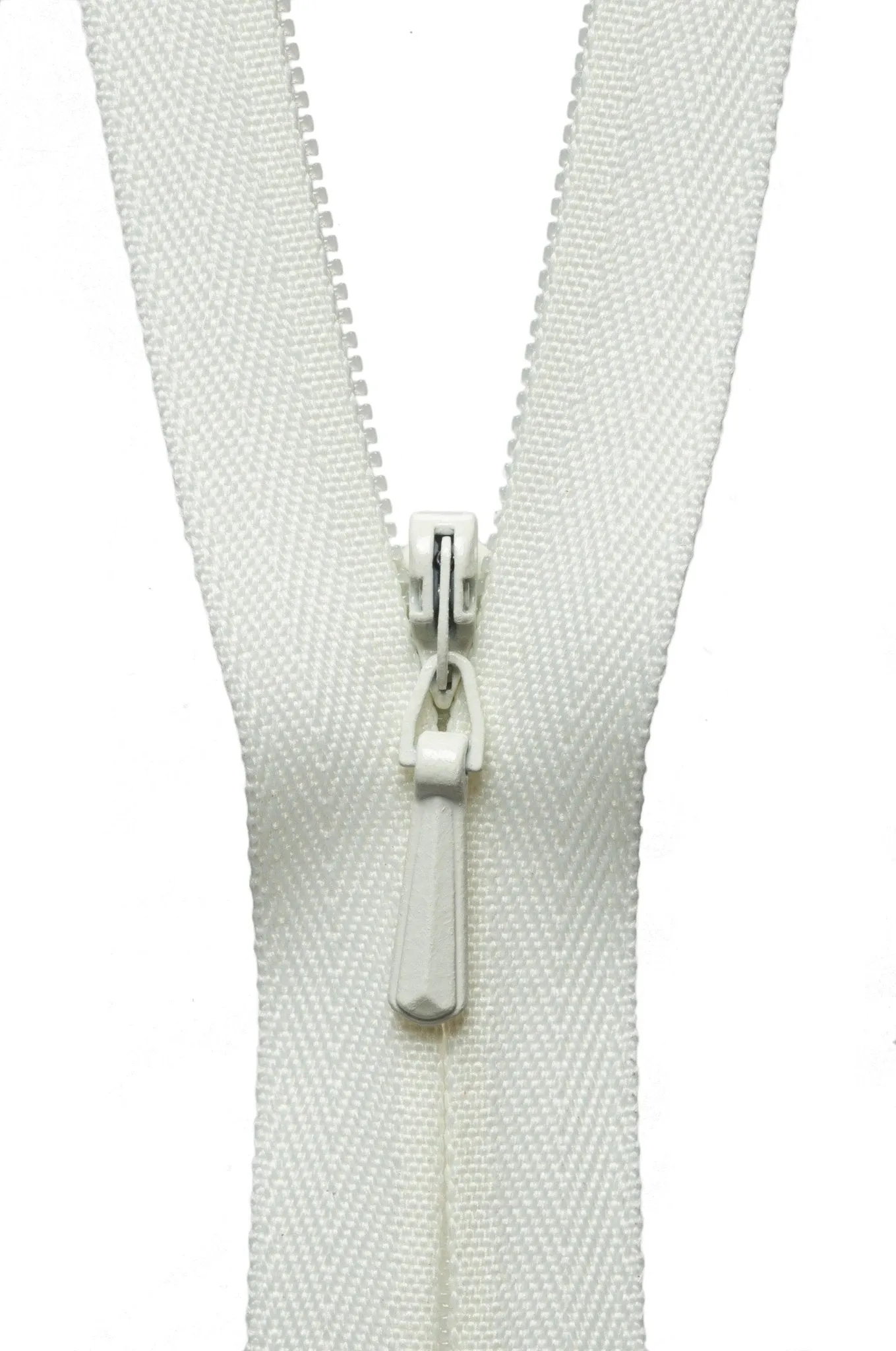 YKK Concealed / Invisible Zip - 23cm / 9'' - Cream 502