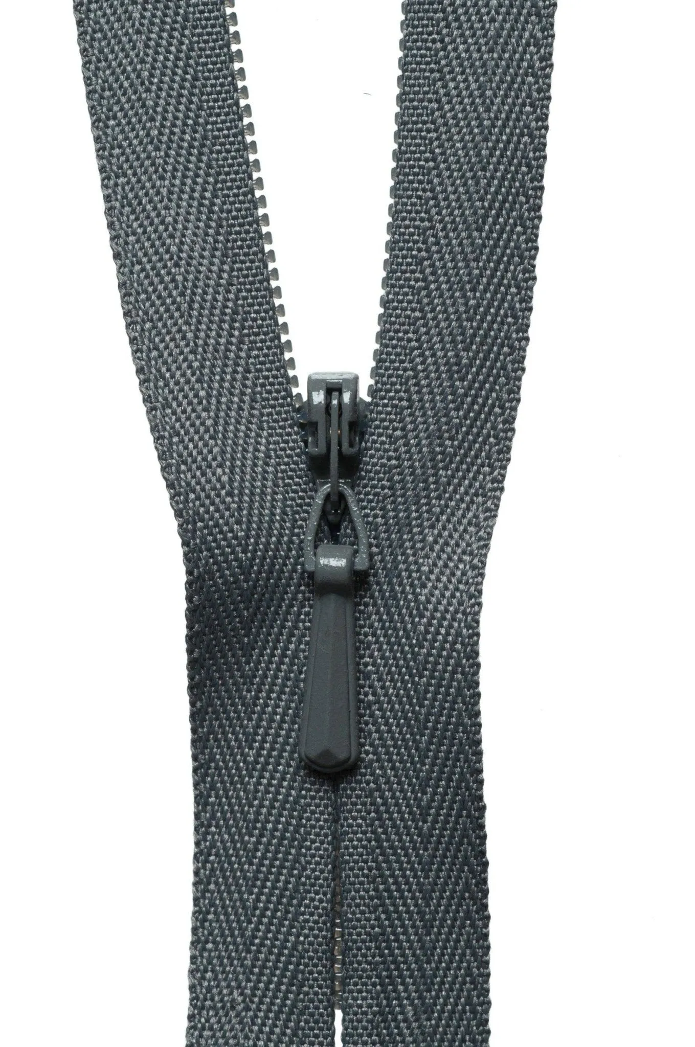 YKK Concealed / Invisible Zip - 23cm / 9'' - Elephant 275