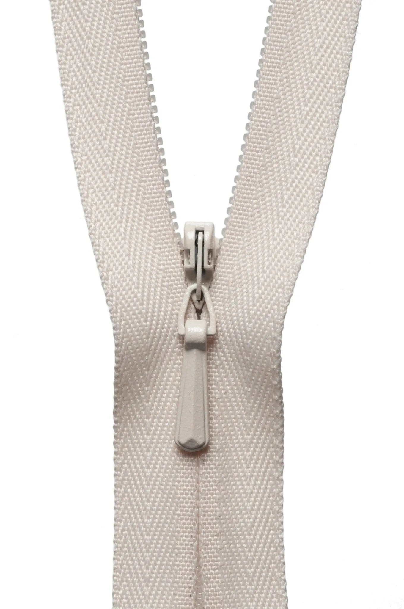 YKK Concealed / Invisible Zip - 23cm / 9'' - Mushroom 031