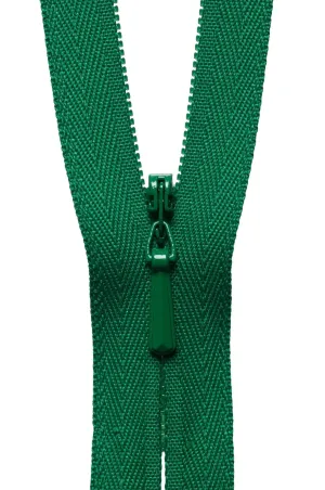 YKK Concealed / Invisible Zip - 41cm / 16'' - Bottle Green 876
