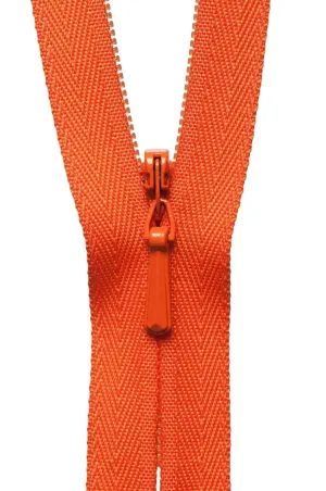 YKK Concealed / Invisible Zip - 41cm / 16'' - Jaffa 523