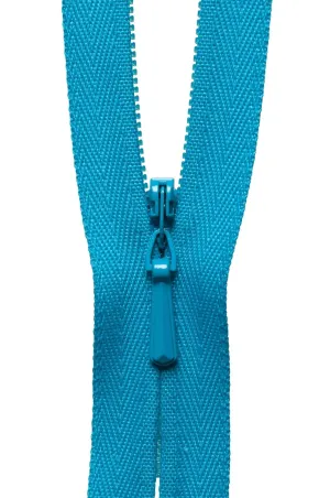 YKK Concealed / Invisible Zip - 41cm / 16'' - Turquoise 370