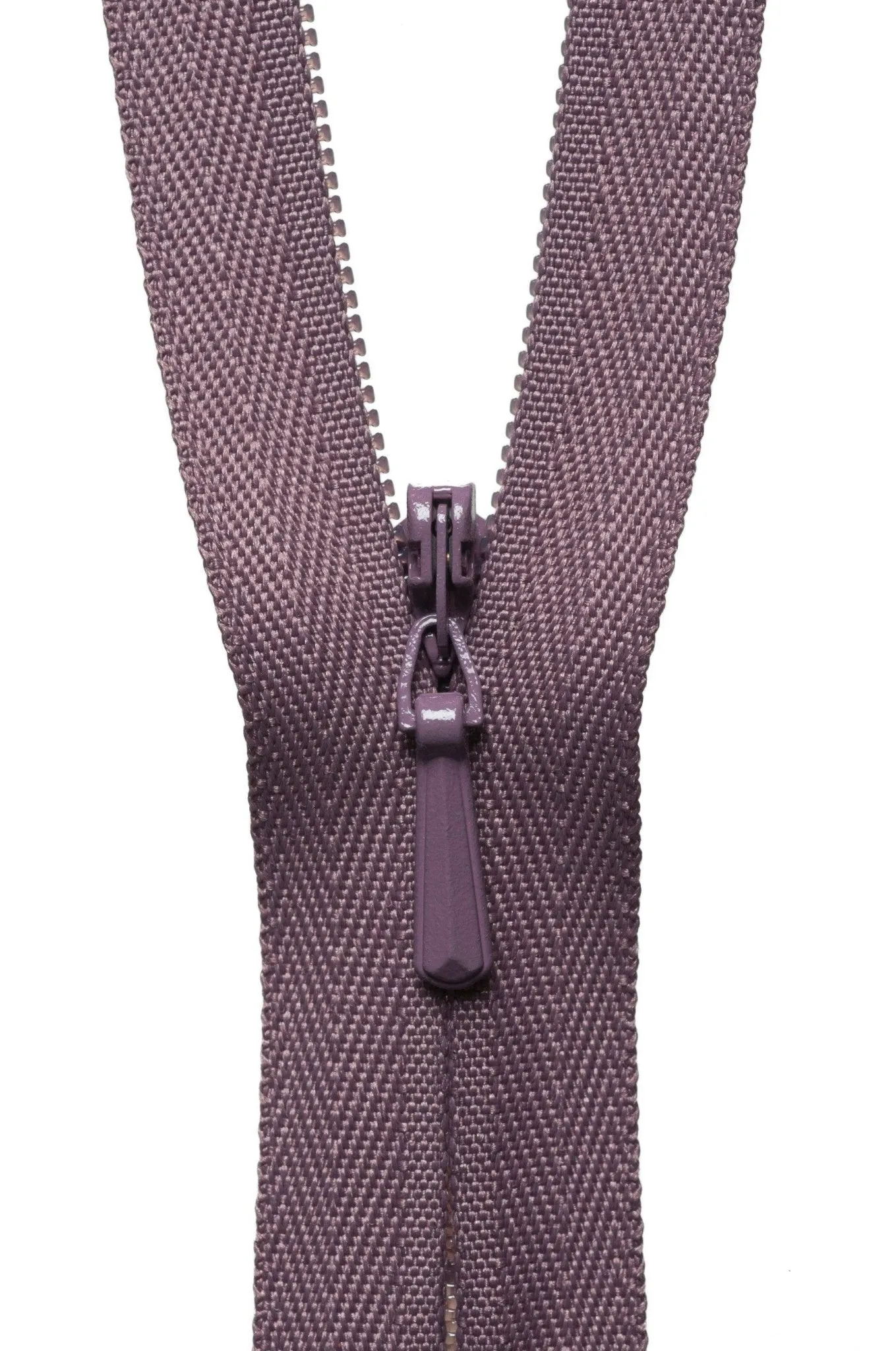 YKK Concealed / Invisible Zip - 56cm / 22'' - Grape 206