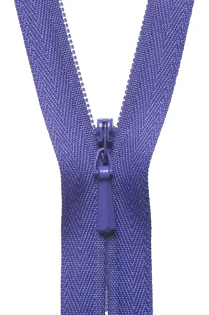 YKK Concealed / Invisible Zip - 56cm / 22'' - Lupin 246